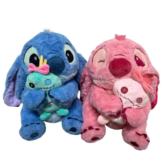 Jucărie de Pluș Stitch Voodoo cu Mini Păpușă, 35 cm